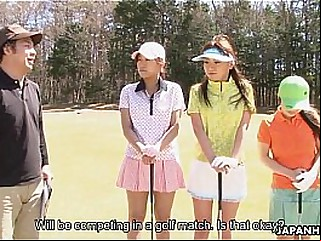 japanhdv Golf Fan Erika Hiramatsu Nao Yuzumiya Nana Kunimi scene3 trailer